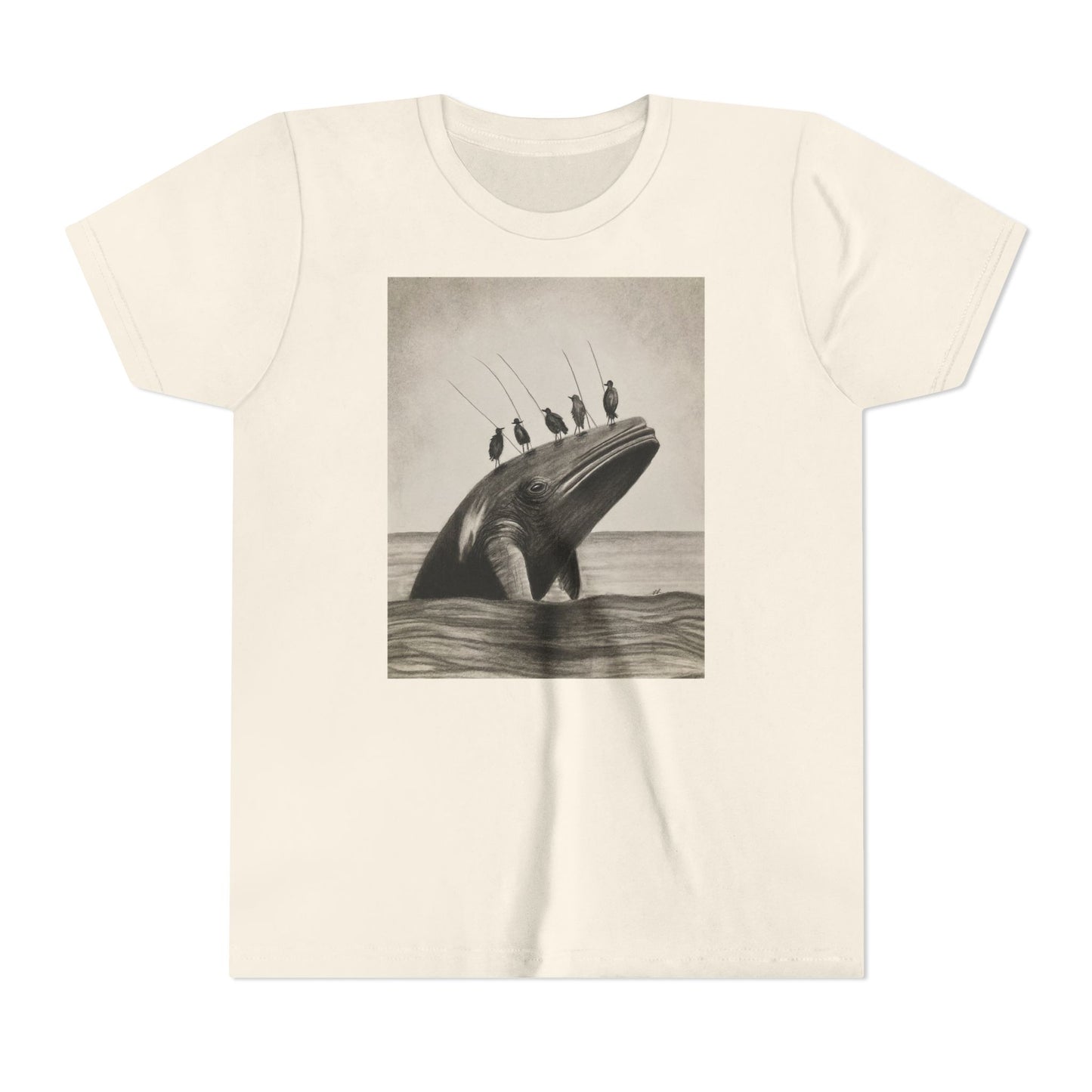 "Mighty Whale Charters, Inc." - Youth Short Sleeve Tee