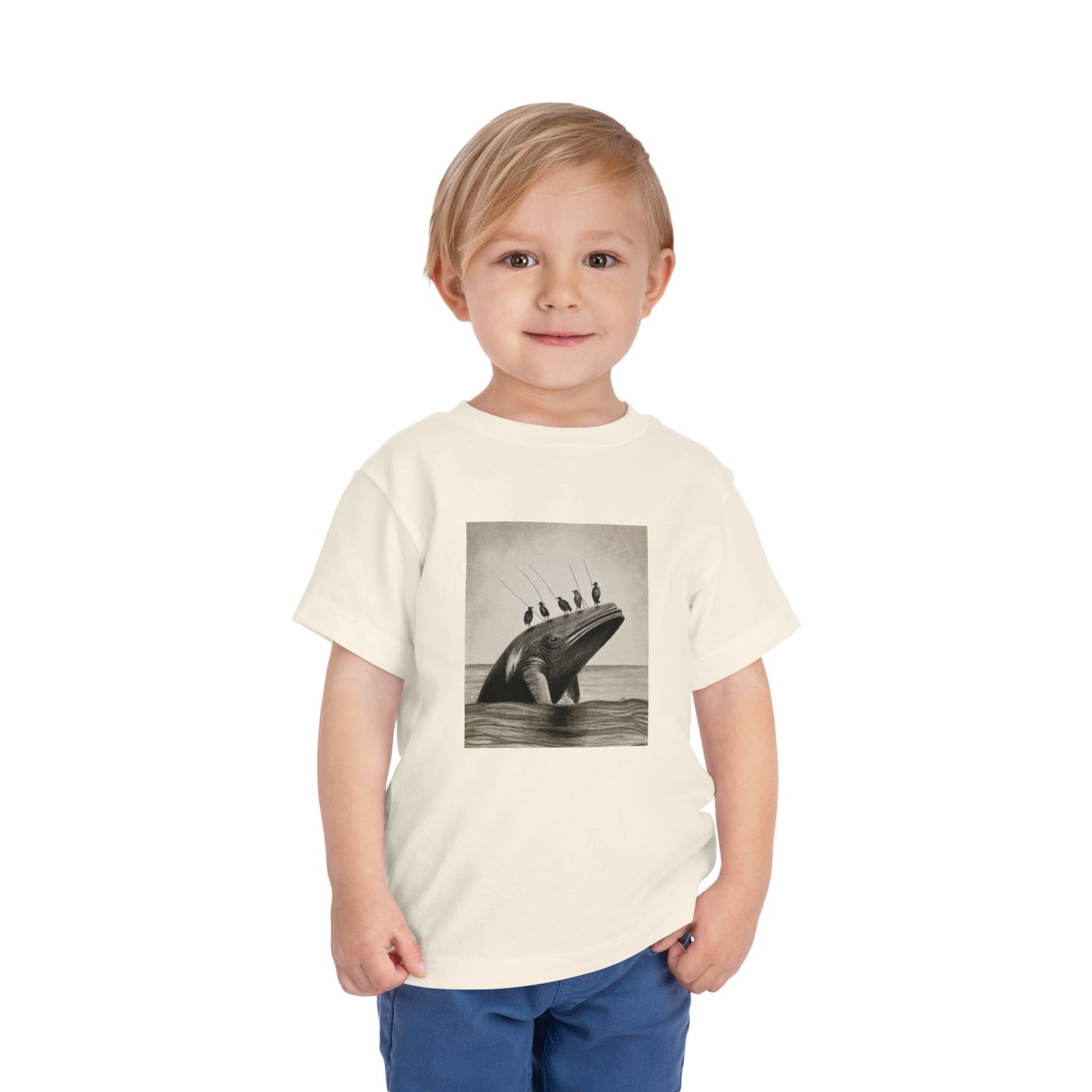 "Mighty Whale Charters, Inc." - Toddler Short Sleeve Tee