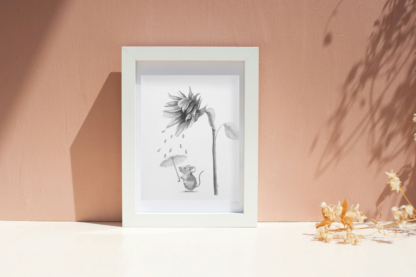 "Flower Shower" Art Print
