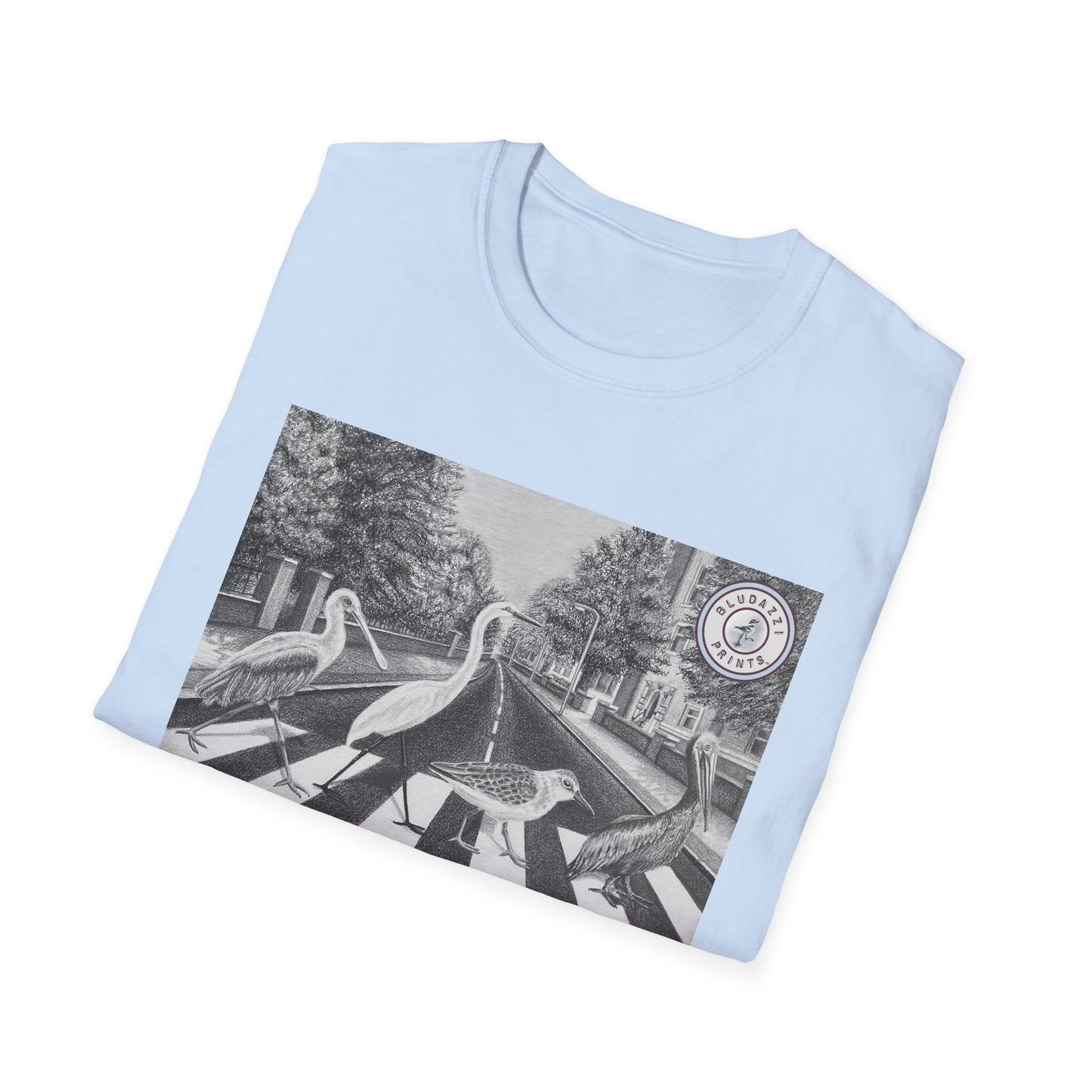 "Avian Abbey Road" - Adult Unisex Softstyle T-Shirt