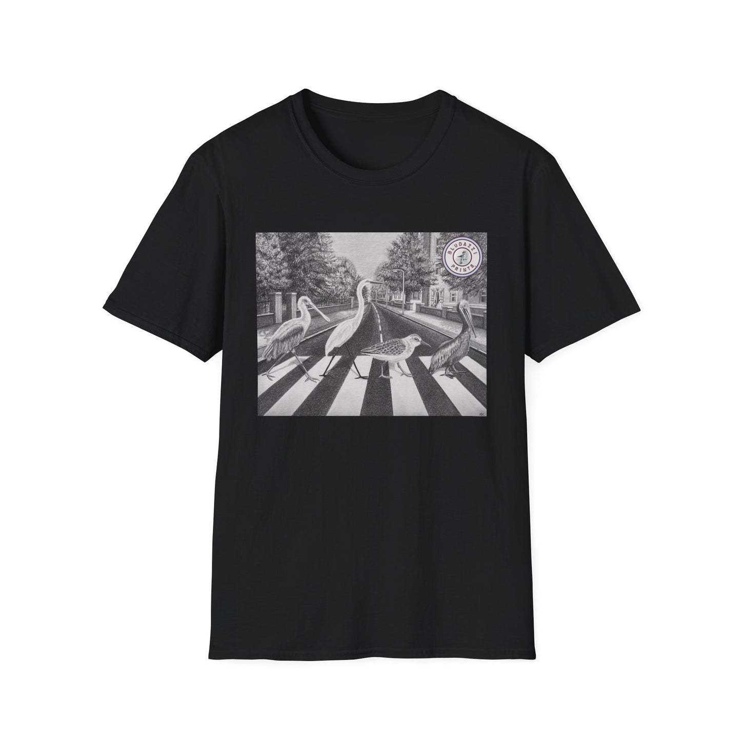 "Avian Abbey Road" - Adult Unisex Softstyle T-Shirt