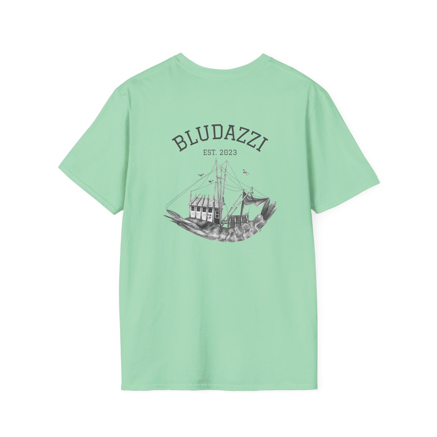 "Shrimp Boat" - Adult Unisex T-Shirt