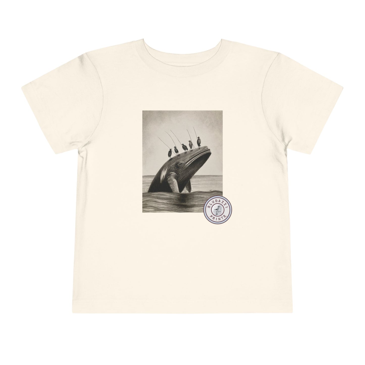 "Mighty Whale Charters, Inc." - Toddler Short Sleeve Tee