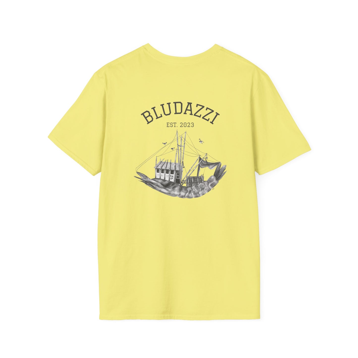 "Shrimp Boat" - Adult Unisex T-Shirt