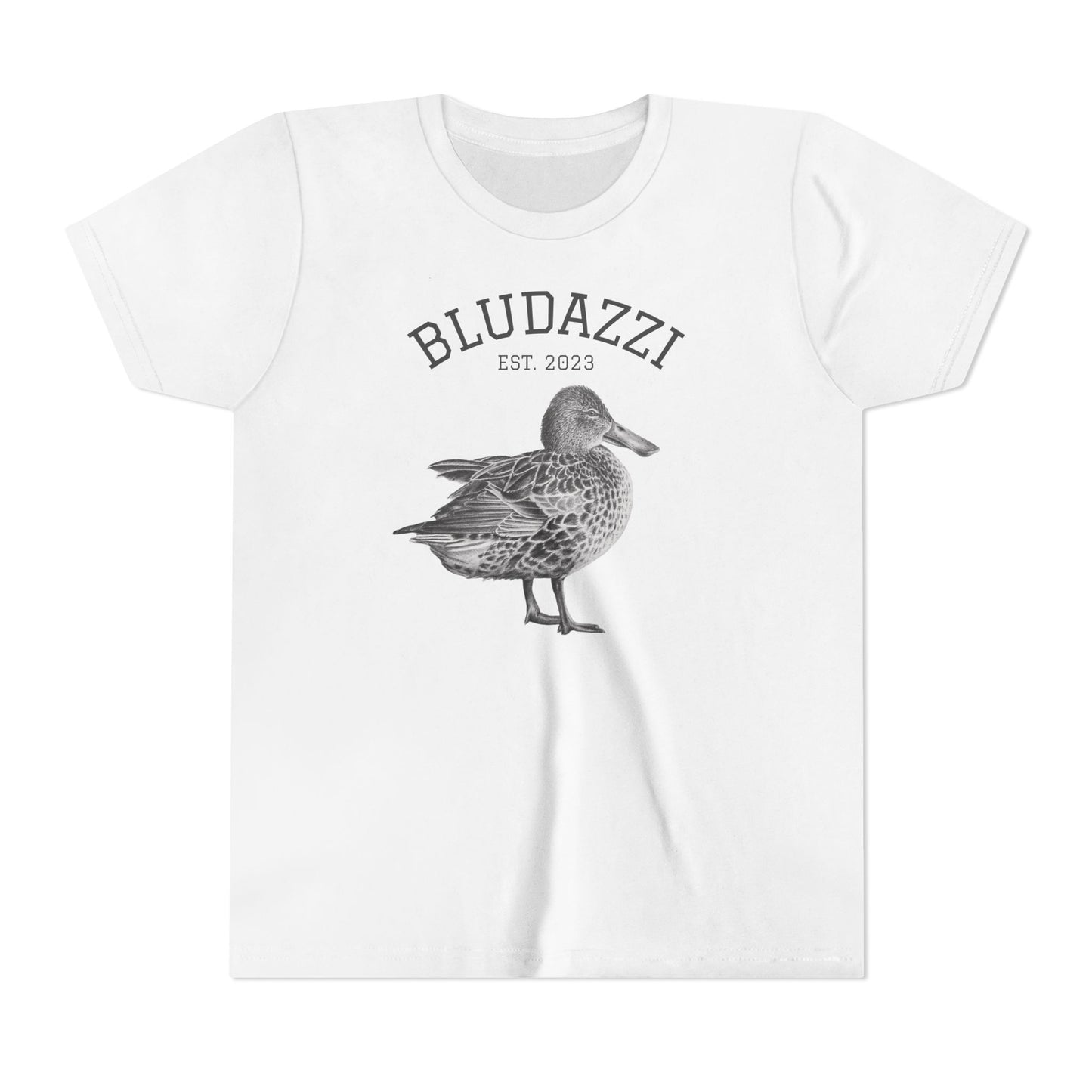 Bludazzi "Northern Shoveler" - Youth Short Sleeve Tee