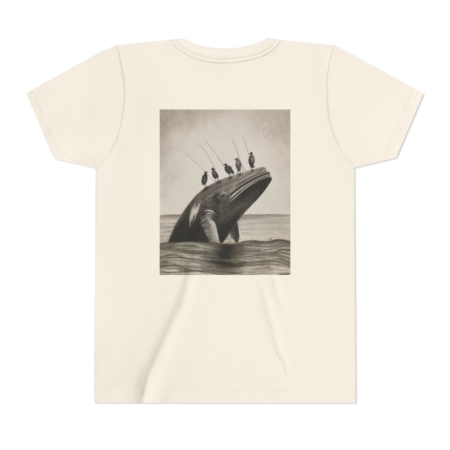 Bludazzi "Mighty Whale Charters, Inc." - Youth Short Sleeve Tee
