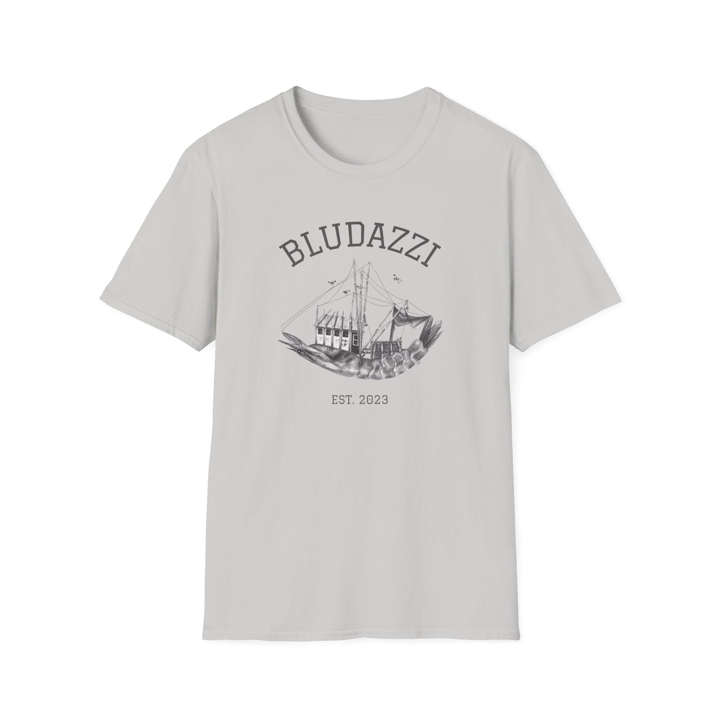 Bludazzi "Shrimp Boat" - Adult Unisex T-Shirt