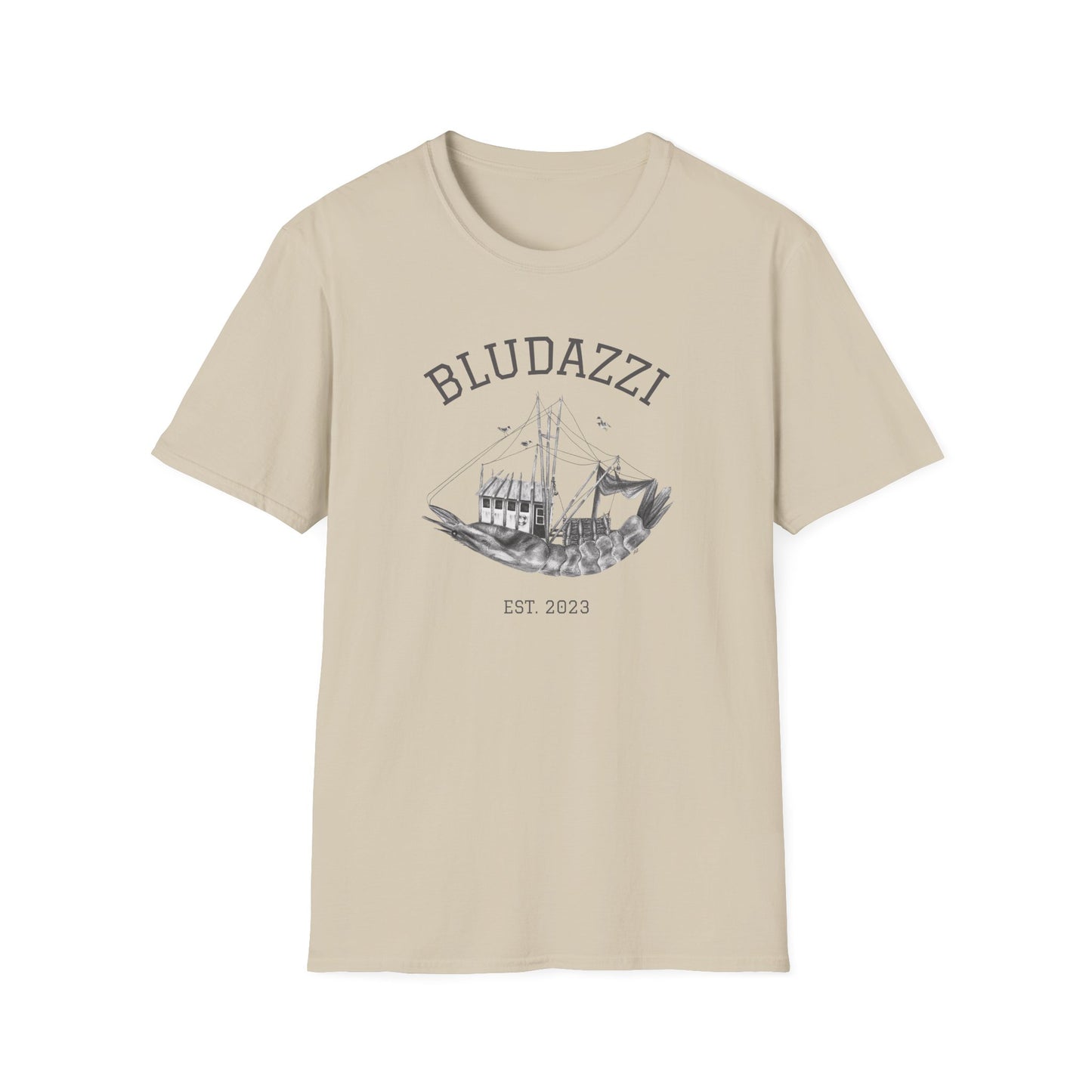 Bludazzi "Shrimp Boat" - Adult Unisex T-Shirt