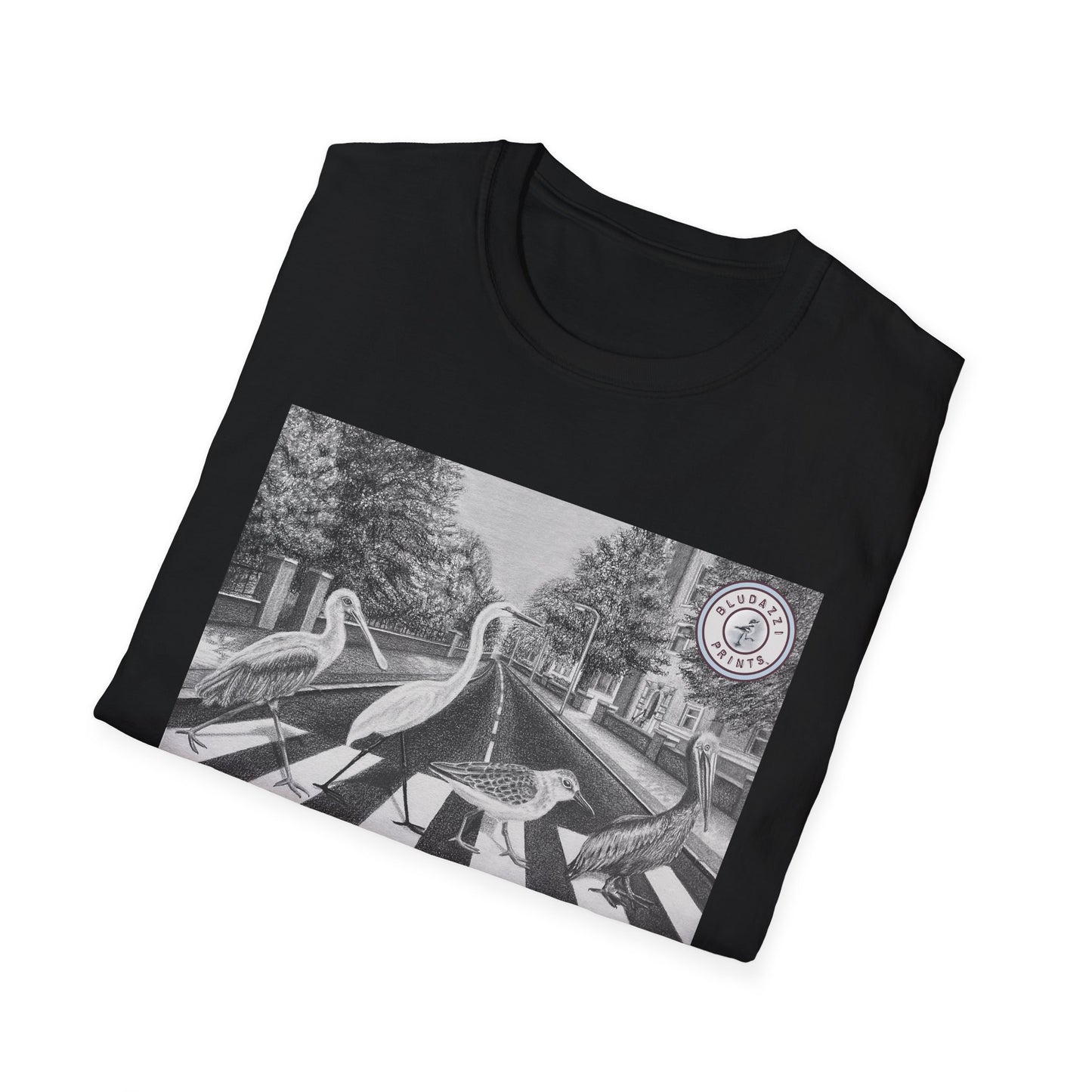 "Avian Abbey Road" - Adult Unisex Softstyle T-Shirt