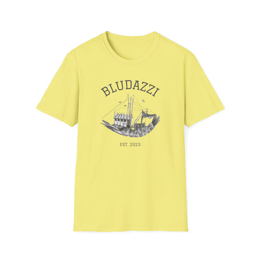Bludazzi "Shrimp Boat" - Adult Unisex T-Shirt