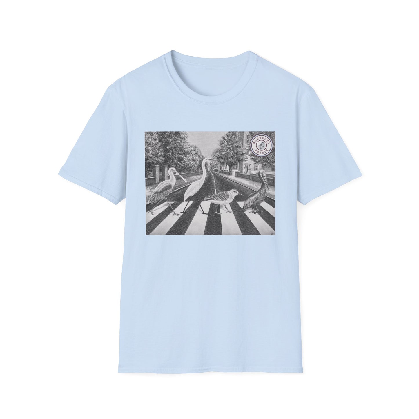 "Avian Abbey Road" - Adult Unisex Softstyle T-Shirt