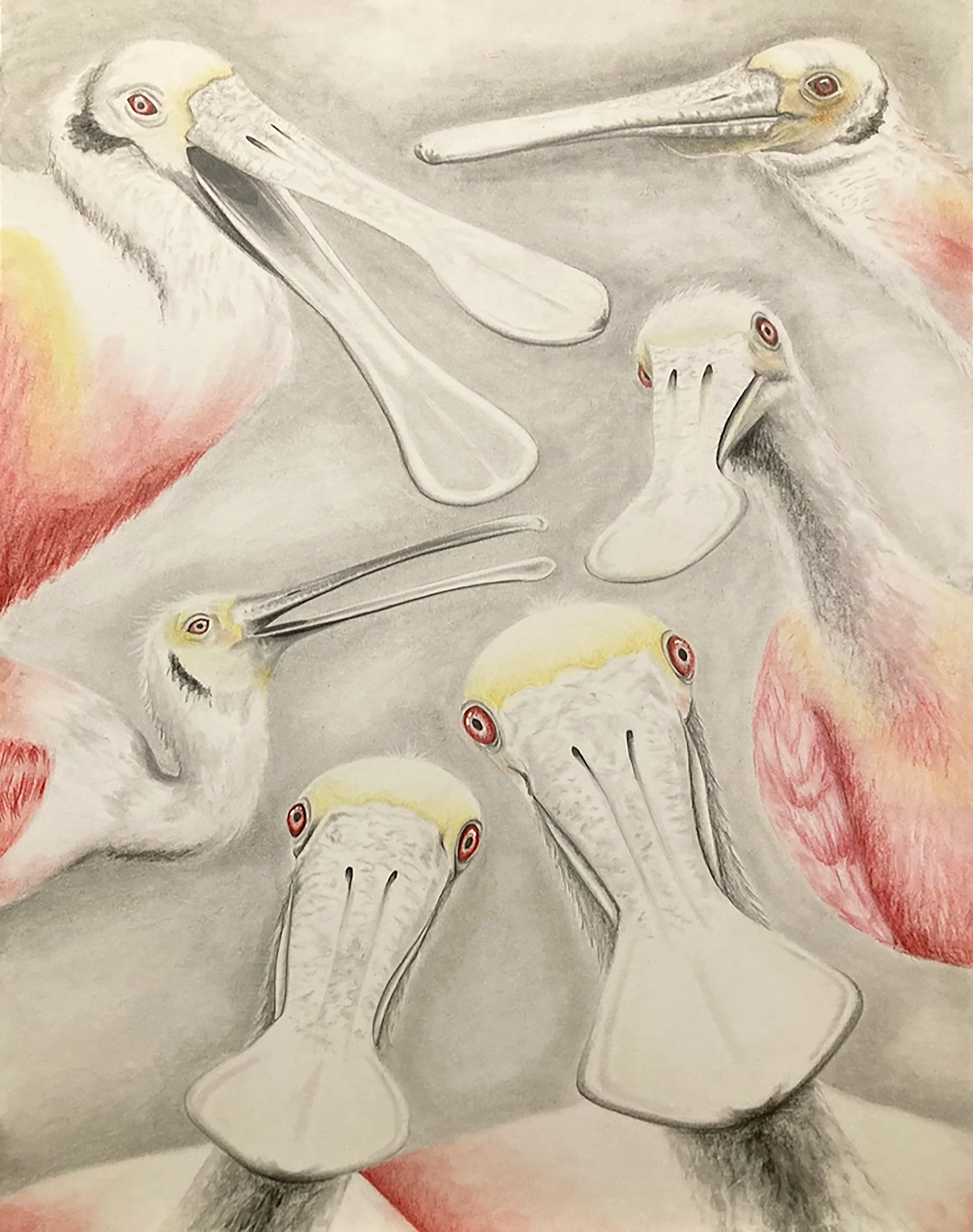 "Group Selfie" Art Print