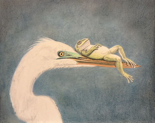 "A Moment of Trust" Art Print