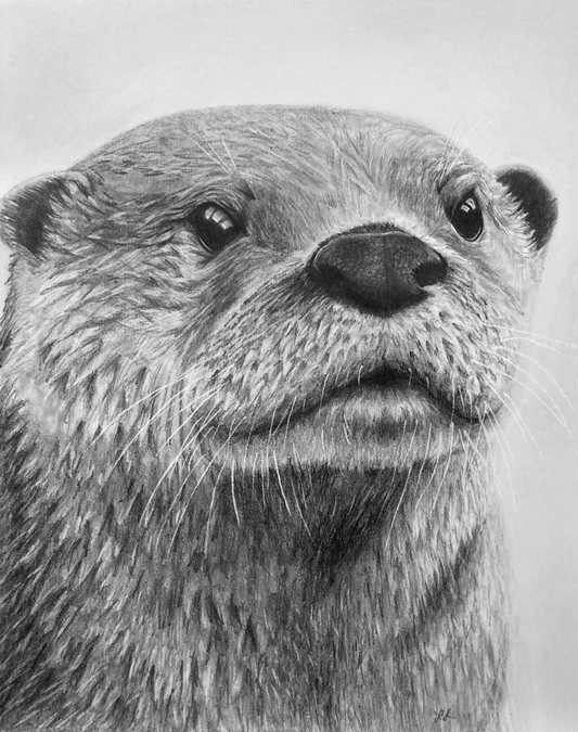 "Ottie" Art Print