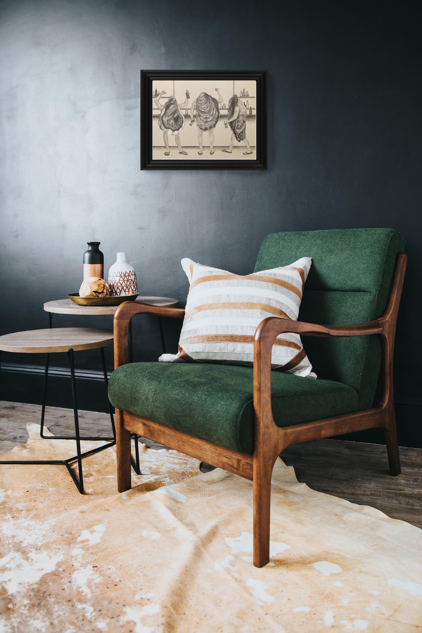 "Oyster Bar" Art Print